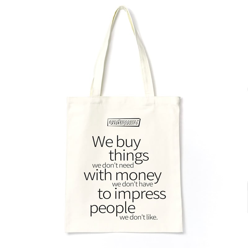 We buy things…