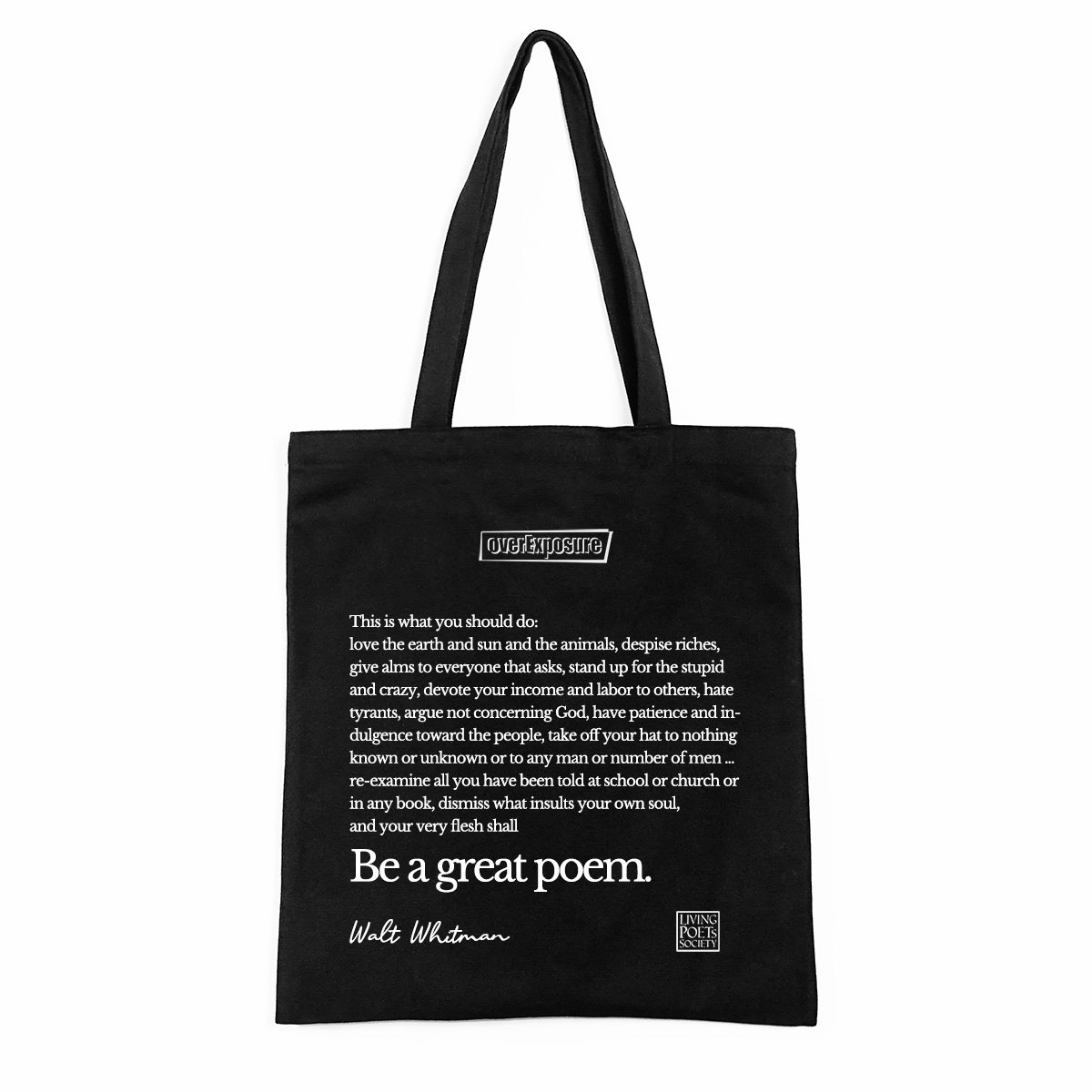 惠特曼 - Be a great poem.
